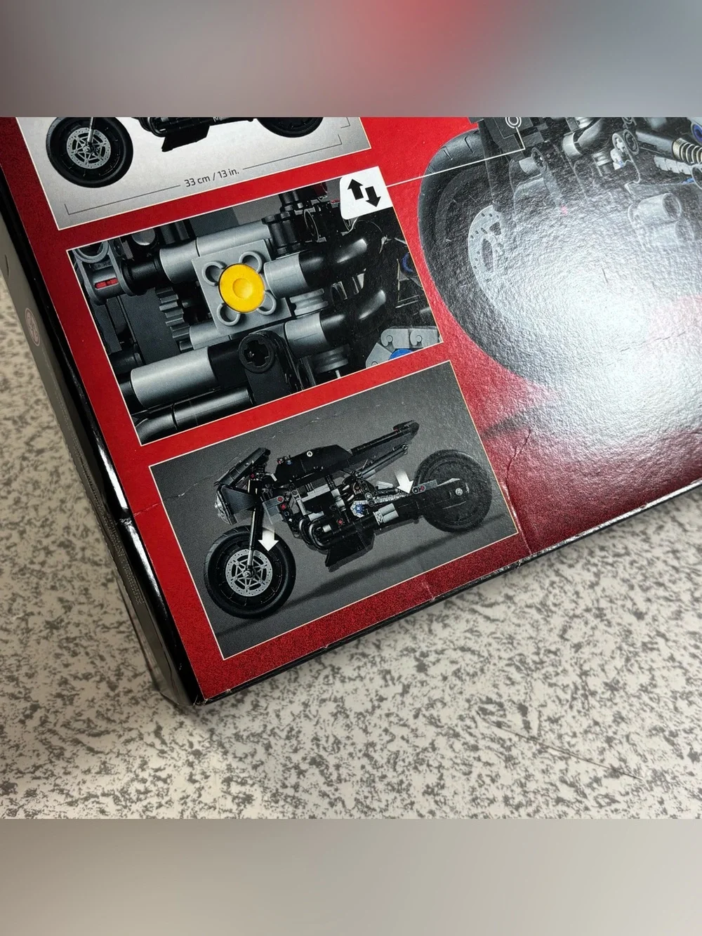 LEGO Technic 42155 The Batman Batcycle - Retired Set Kit - Brand New Sealed